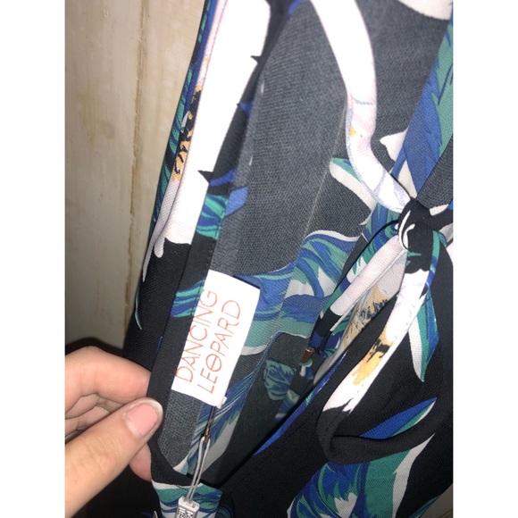 Dancing Leopard Boho Maxi In Black Lotus Tropical - Picture 7 of 8